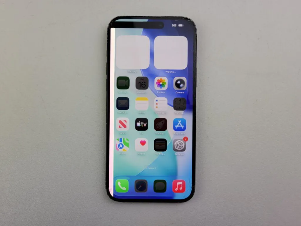 Apple iPhone 15 Plus (A2847) 128GB – Black (Unlocked) – *DAMAGED* – Clean IMEI