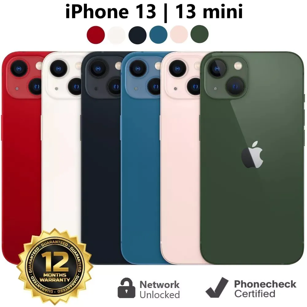 Apple iPhone 13 | 13 mini – 128GB | 256GB – Unlocked T-Mobile AT&T Verizon