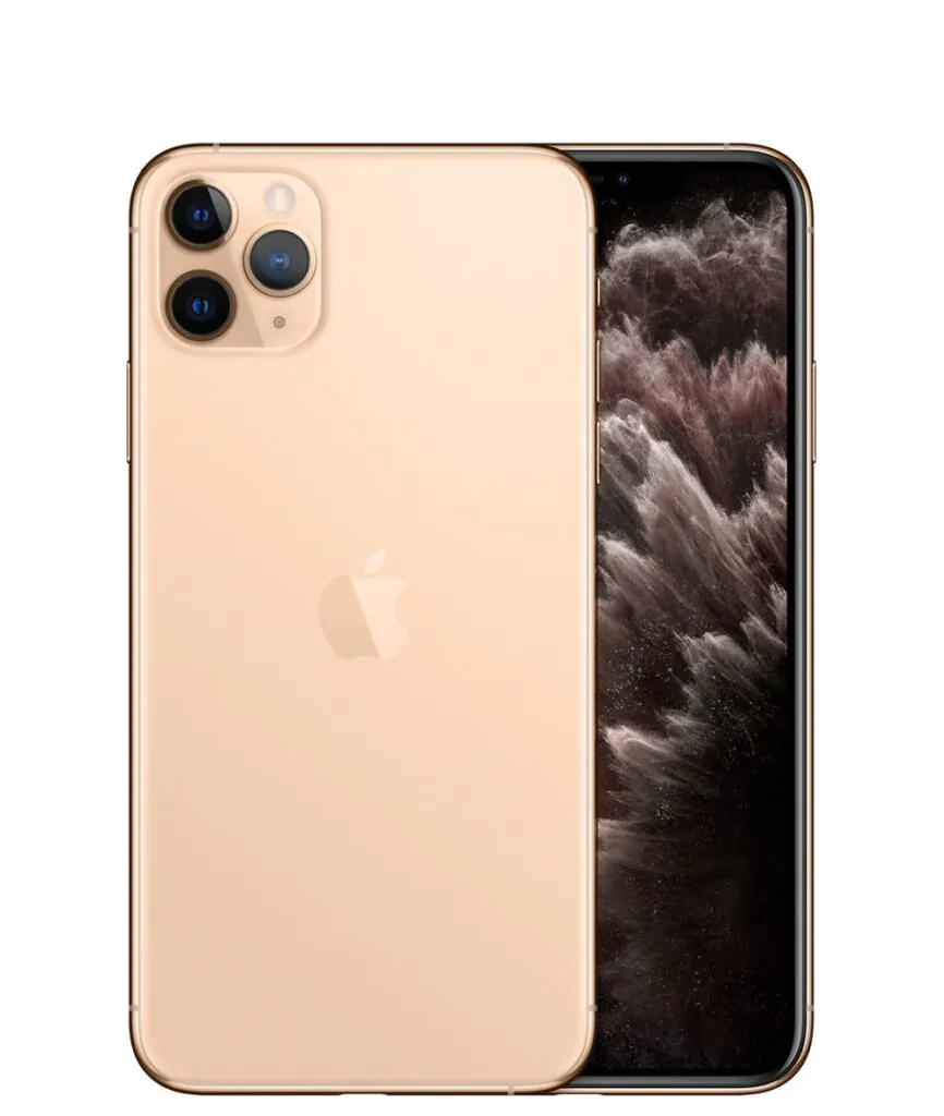 Used Apple iPhone 11 Pro Max, Unlocked, 256, Gold, Screen Distortion + Poor Batt
