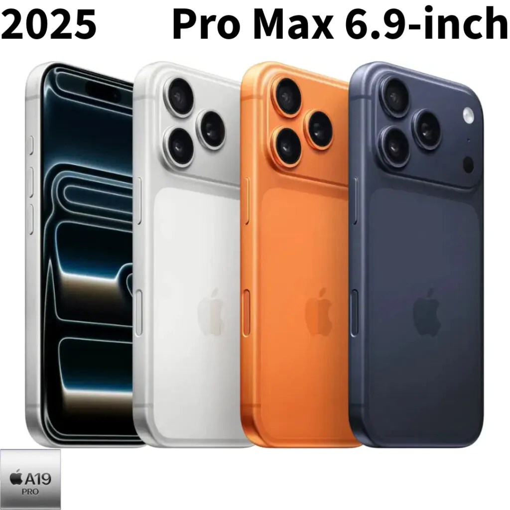 New 2025 Apple – iPhone 17 Pro Max 6.9-inch A3257 USA eSIM Unlocked