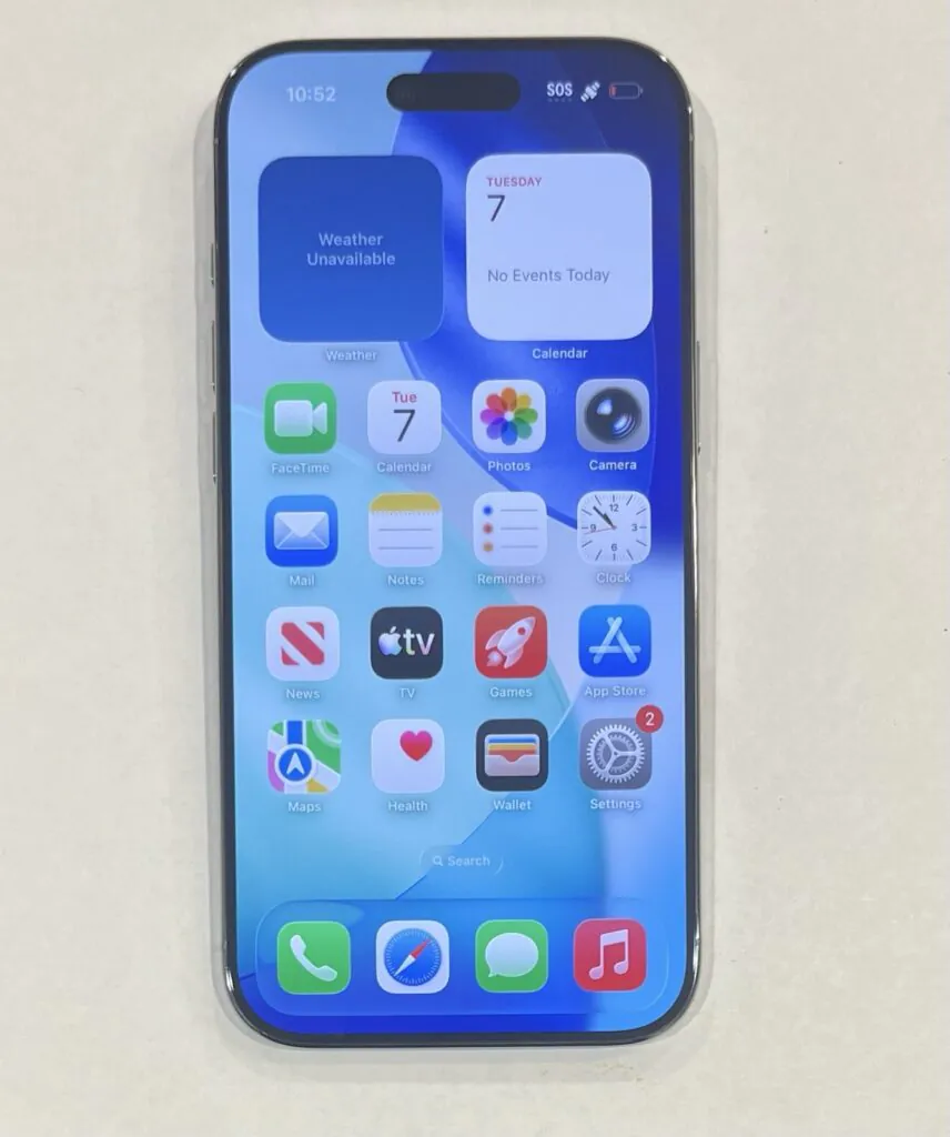 iPhone 17 air 256 unlocked Sky Blue Excellent Condition BH 100%