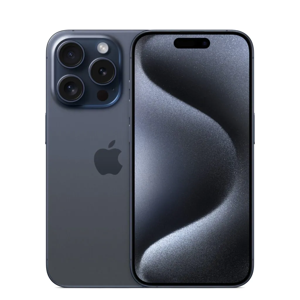 Apple iPhone 15 Pro Max – Unlocked – 1TB – Blue Titanium – New