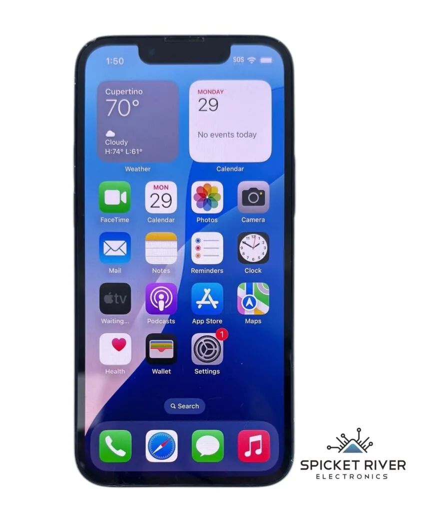 Apple iPhone 13 Mini A2481 128GB Unlocked Midnight iOS Smartphone – READ Display