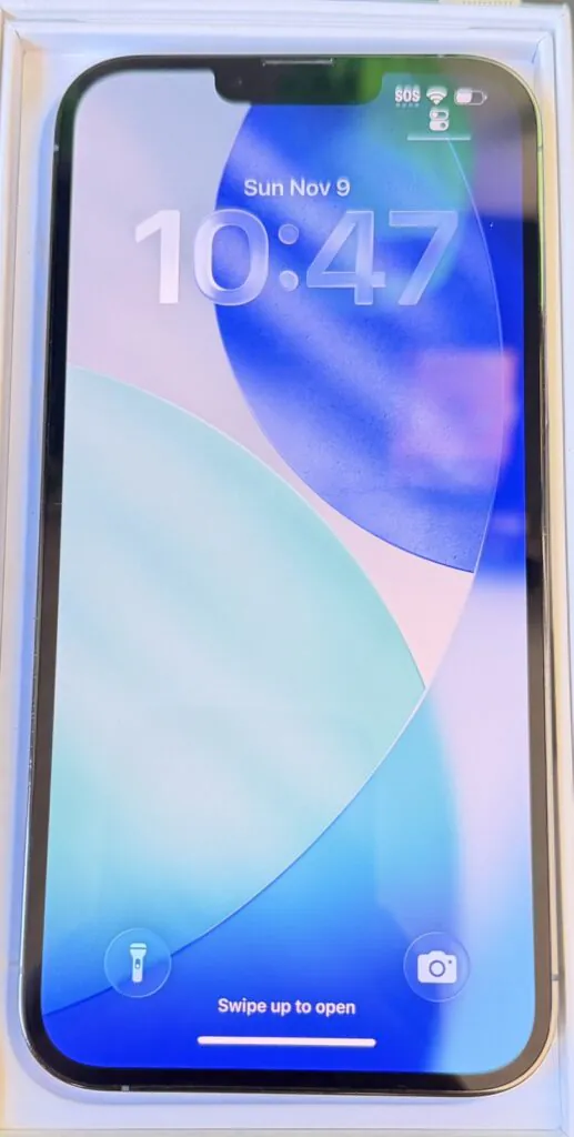 Apple iPhone 13 Pro Max – 128 GB – Sierra Blue (Unlocked)