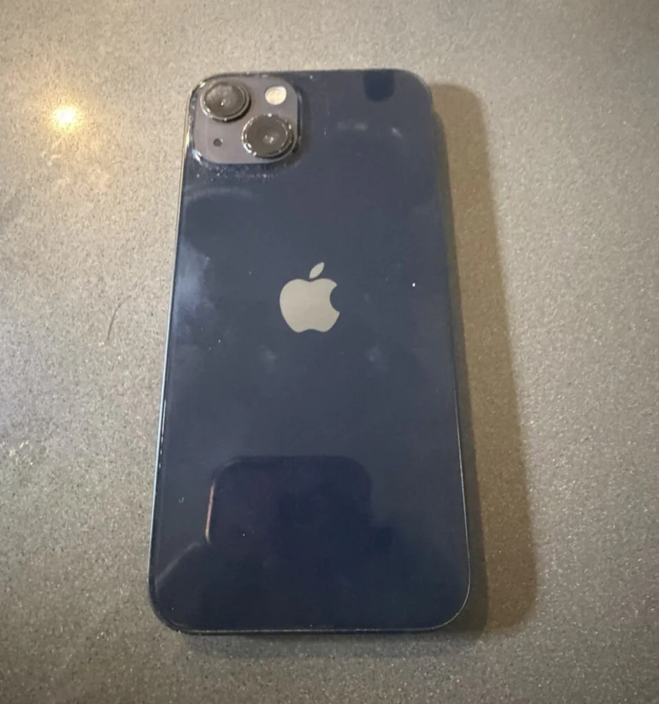 Apple iPhone 13 128GB Blue Unlocked iOS Smartphone Slate Style