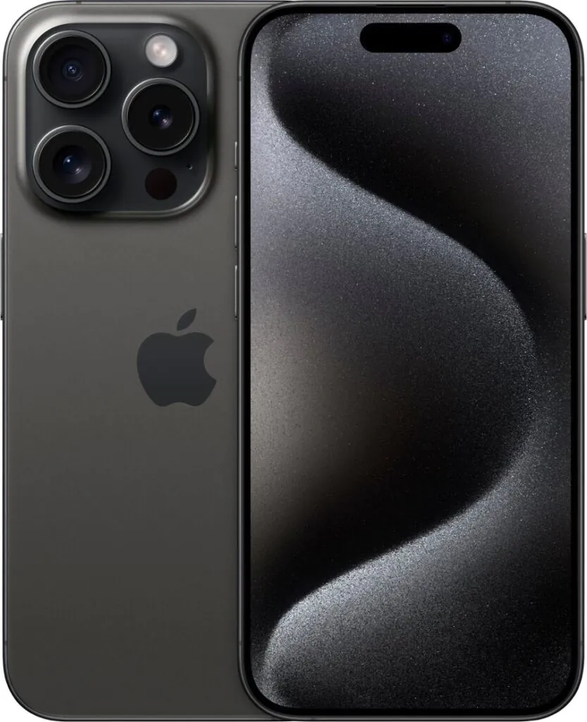 Apple iPhone 15 Pro – 128GB – Black Titanium (Unlocked) – Excellent