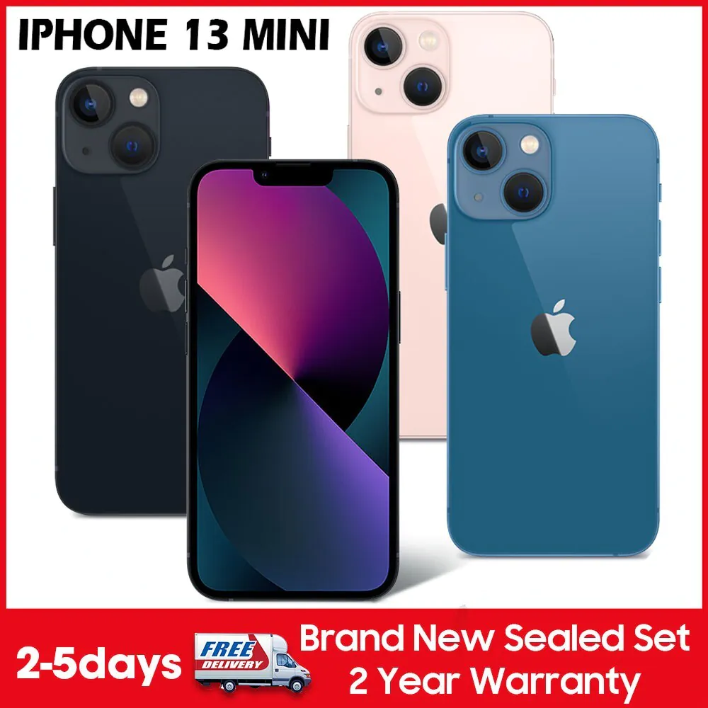 NEW SEALED Apple iPhone 13 Mini 5G Factory Unlocked ALL MEMORY & COLORS US STOCK