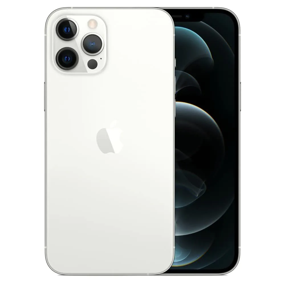Apple iPhone 12 Pro Max A2342 Unlocked 128GB Silver Good