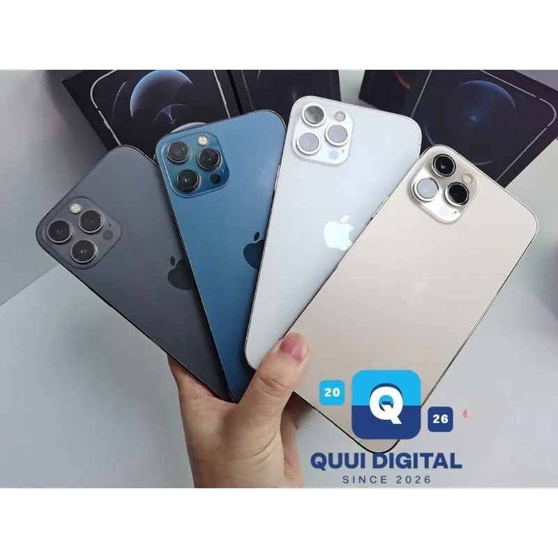 90%N ew Apple iPhone 12 Pro Max – 128 GB / 256 GB – UNLOCKED – Smartphone Good