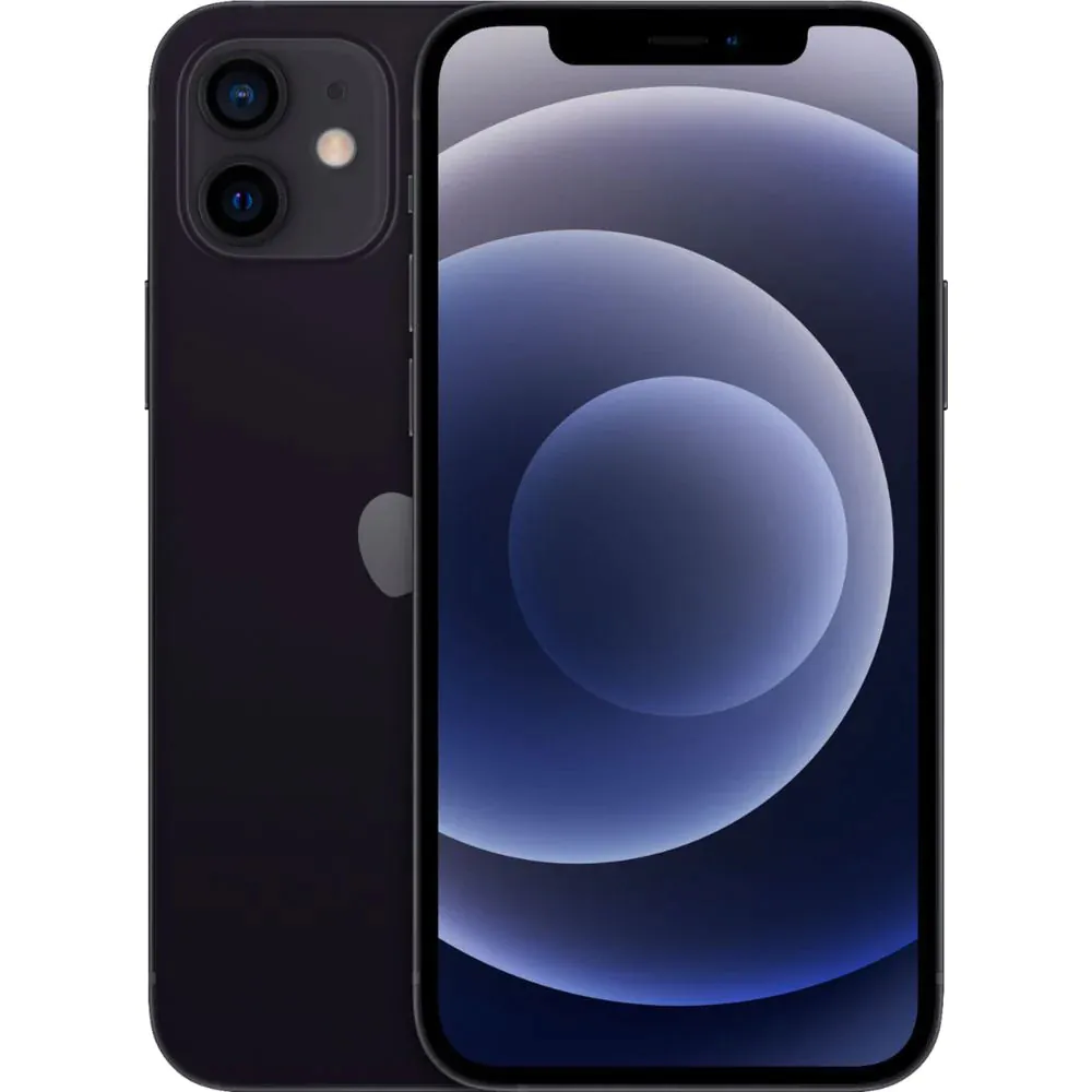 iPhone 12 64GB Black LTE Cellular Straight Talk/TracFone MMPR3LLA