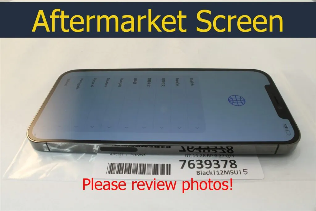 Apple iPhone 12 Pro Max 512GB Black – Unlocked AT&T T-Mobile Verizon GSM 7639378