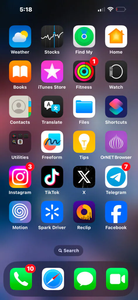 iPhone 15 Plus – 128 GB – Black (Spectrum) WITH TIKTOK AND CAPCUT