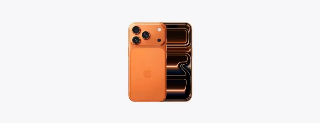 Apple iPhone 17 Pro Max 256GB Orange Bar Smartphone 20MP+ Camera New AT&T Locked