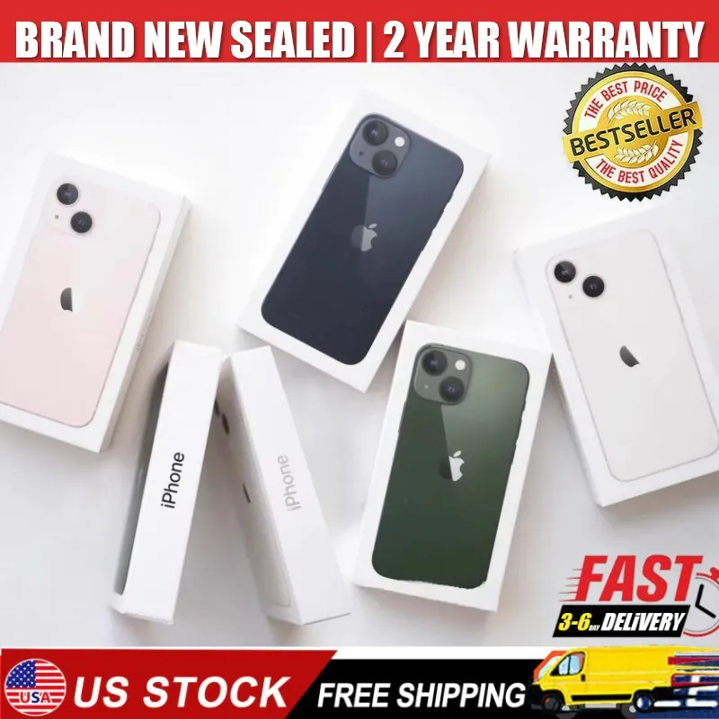 💯NEW SEALED Apple iPhone 13 MINI 128/256/512GB FACTORY UNLOCKED All Carriers
