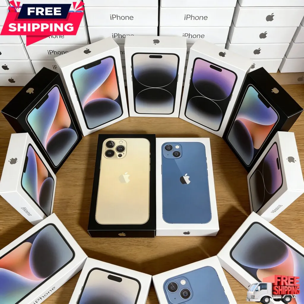 Factory New Apple iPhone 14/14 Pro Max/13/13 MINI/12 MINI/SE 3rd Unlocked Smart