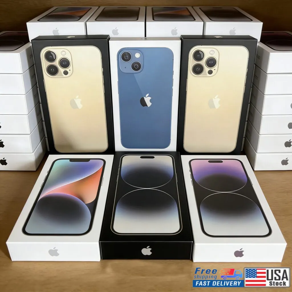 New Apple iPhone 14/14 Pro Max/13/13 MINI/12 MINI/SE 3rd 2022 (5G) Unlocked  LOT