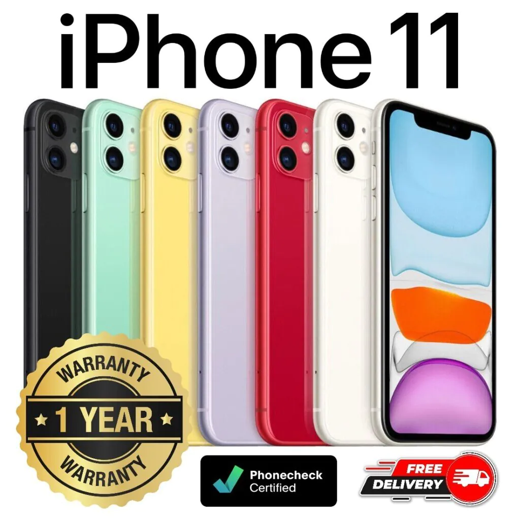 Apple iPhone 11 A2111 – 64GB | 128GB | 256GB – Unlocked Verizon T-Mobile AT&T
