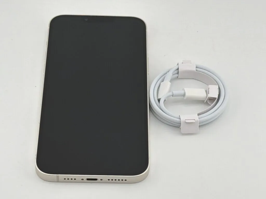 Apple iPhone 14 Plus 256GB Unlocked A2632 Starlight MQ3Y3LL/A BH Under 80% Good
