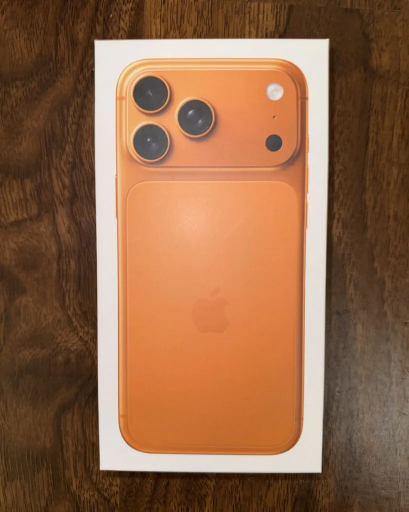 Apple iPhone 17 Pro Max 1TB Orange 5G 48MP eSIM USB-C A19 Pro A3527