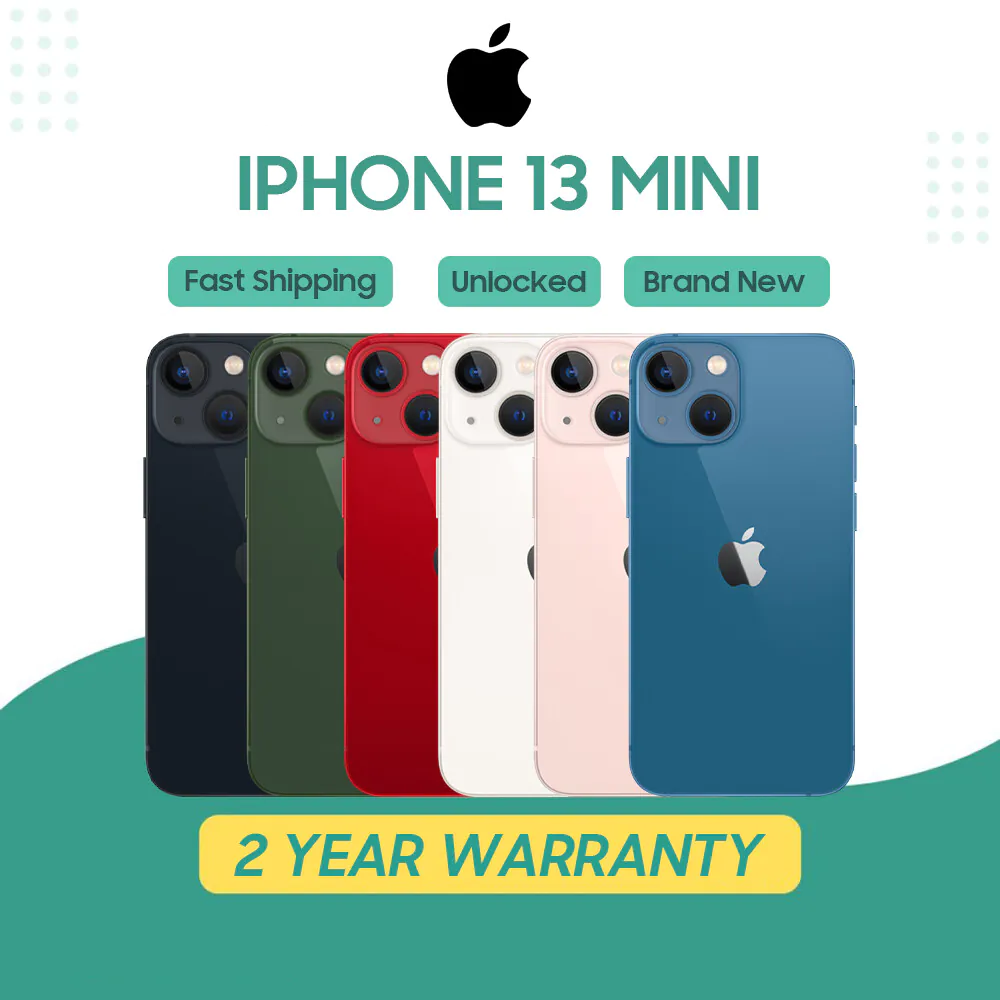 NEW Apple iPhone 13 MINI 5G A2481 128GB/256GB Factory Unlocked GSM+CDMA US STOCK