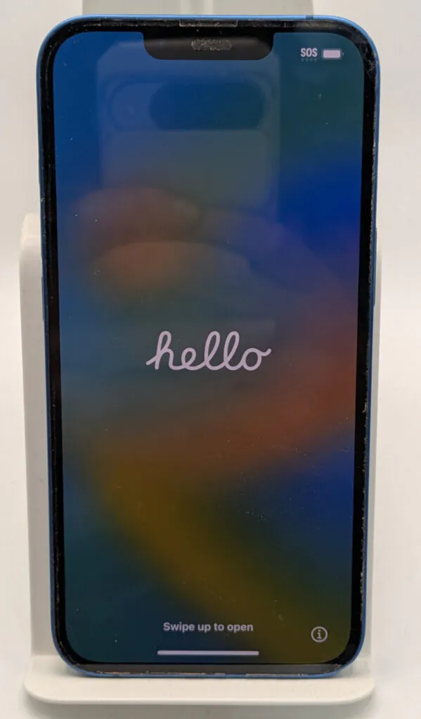 Apple iPhone 13 128GB AT&T LOCKED ML933LL/A Midnight GRADE B NO SIM