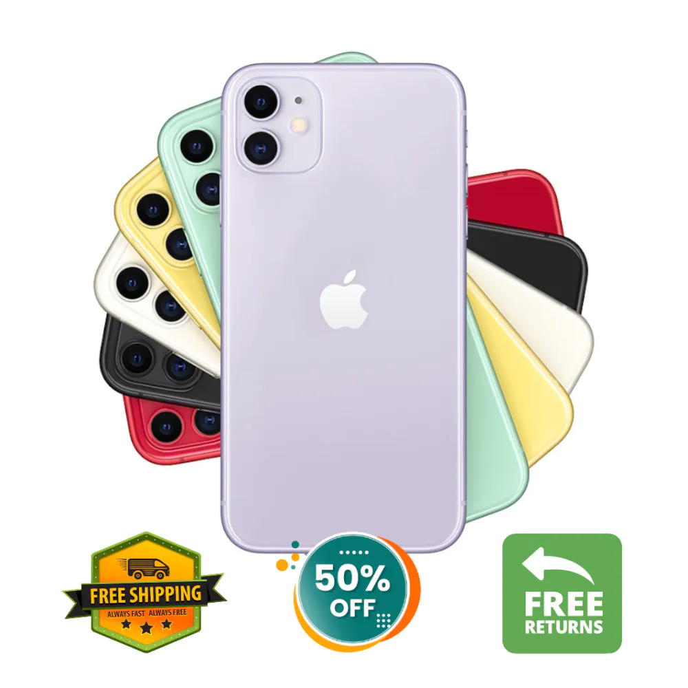 Apple iPhone 11 128GB 64GB Unlocked Verizon T-Mobile US Cellular Free Shipping