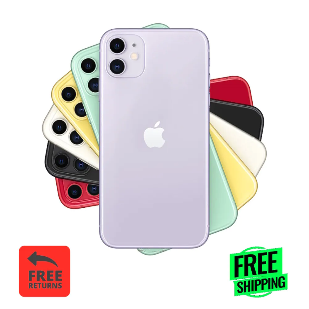 Apple iPhone 11 – 64GB & 128GB – Unlocked GSM World Phone