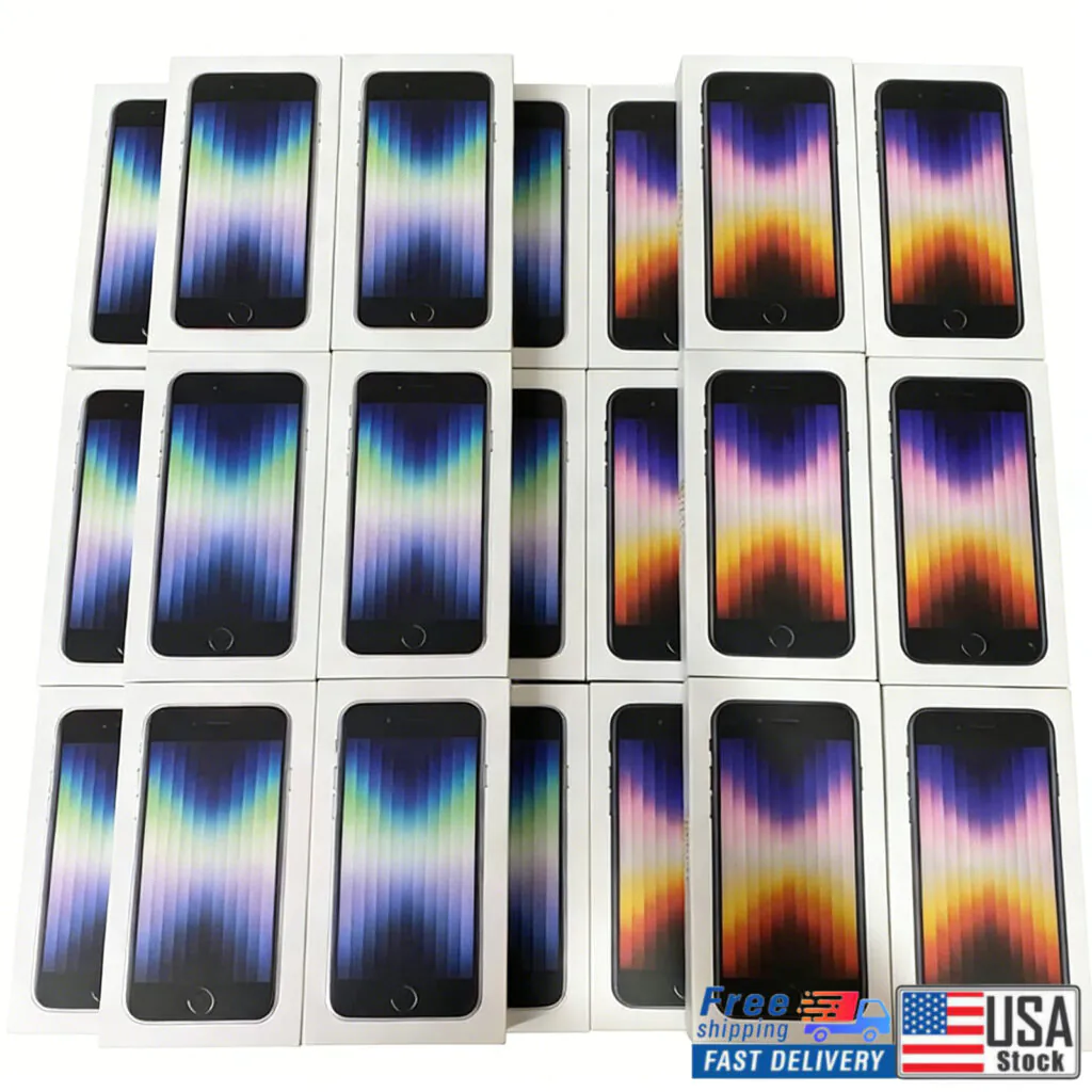 New sealed❖Apple iPhone SE 3rd 5G 2022 64/128/256GB iOS Fully UNLOCKED 2 yr wty