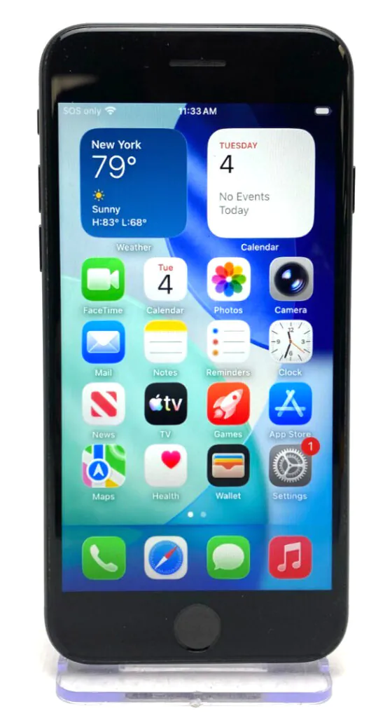 IPHONE SE 3RD GEN (2022) 128GB MIDNIGHT ~AT&T ONLY~ MNAF3LL/A IOS 26.6 BH 88%