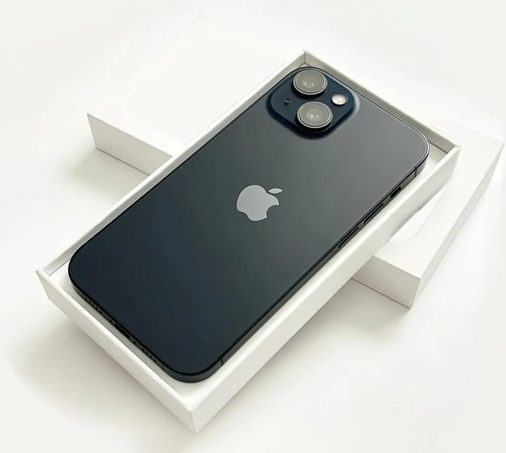 Apple iPhone 14 – 256GB Midnight Black【Full Factory Unlocked】Carries e-sim only