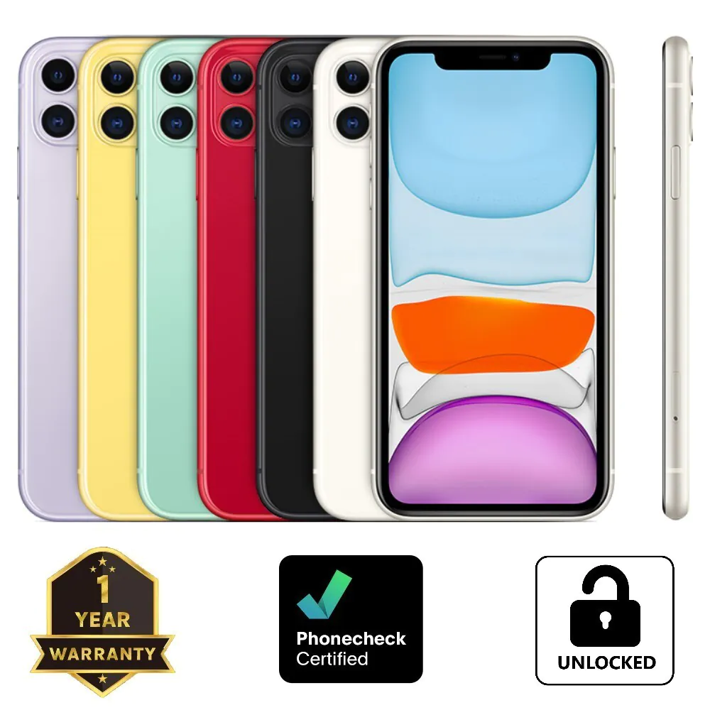 Apple iPhone 11 – 64GB | 128GB A2111 (Unlocked CDMA + GSM) Smartphone