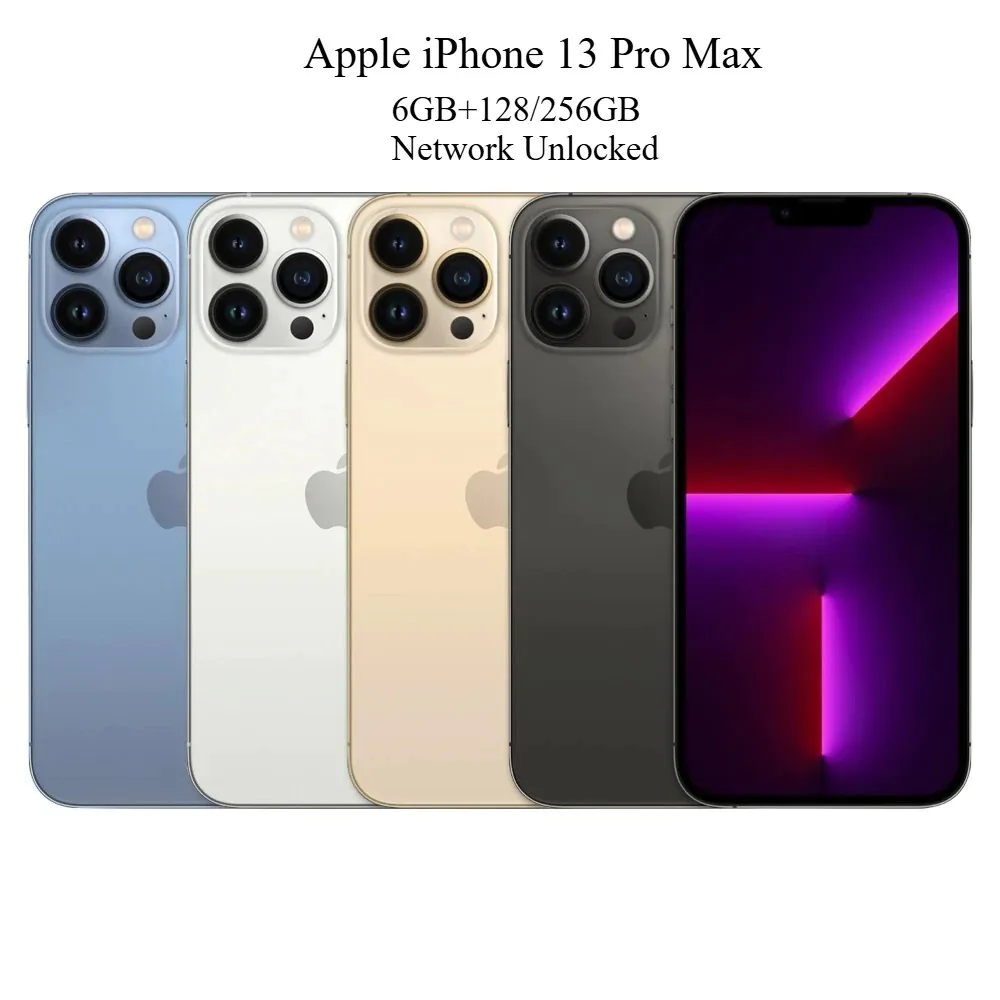Apple iPhone 13 Pro Max Factory Unlocked 256GB CH/A China Version Dual SIM