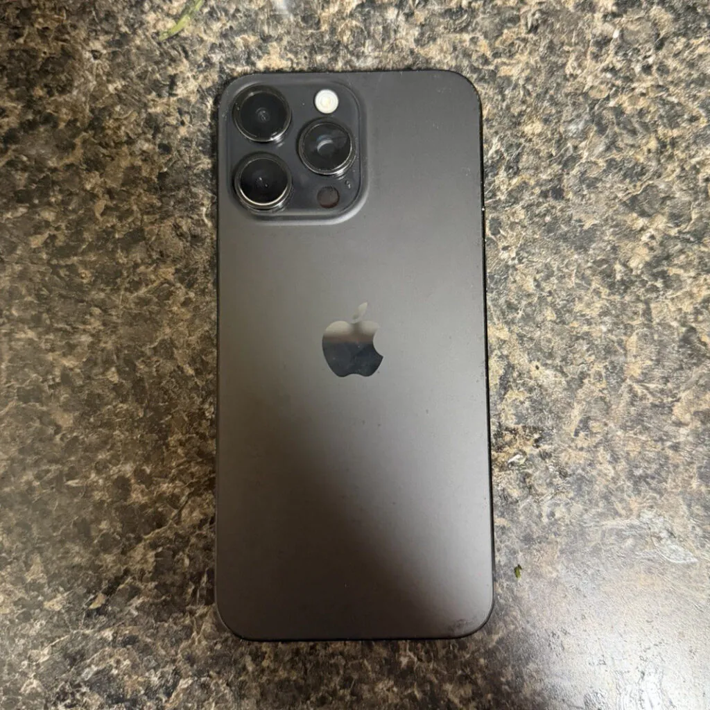 Apple iPhone 15 Pro Max 256GB iOS Smartphone Black/Slate Space Gray