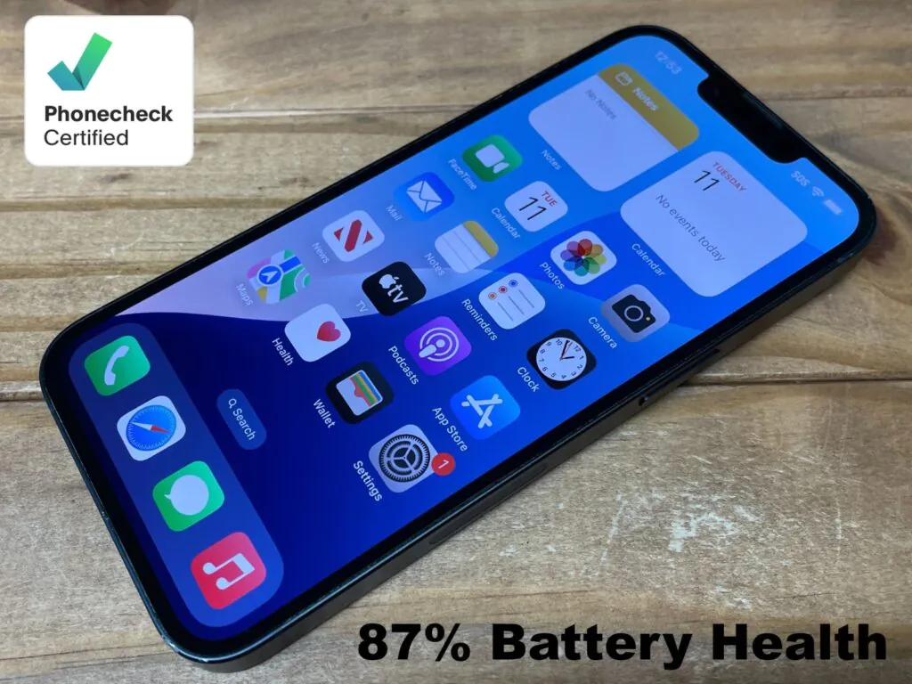 Apple iPhone 14 – 128GB – Midnight Black (Unlocked) A2649 – Works – 87% Bat