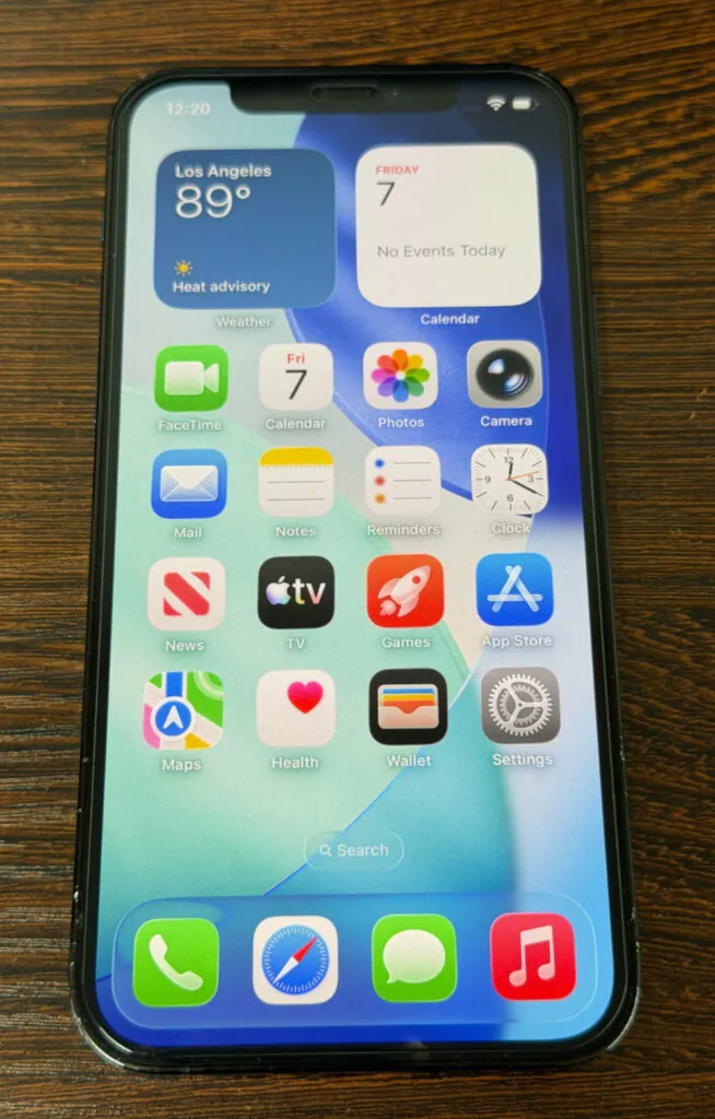 UNLOCKED Apple iPhone 12 Pro – 256GB Blue – 85% Batt – Great Used Cond – READ