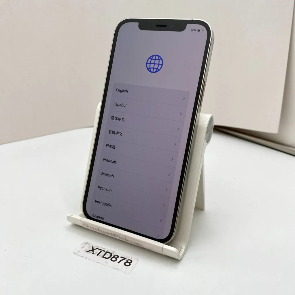 Apple iPhone 12 Pro – 128GB – Silver (Unlocked) – Fair Condition