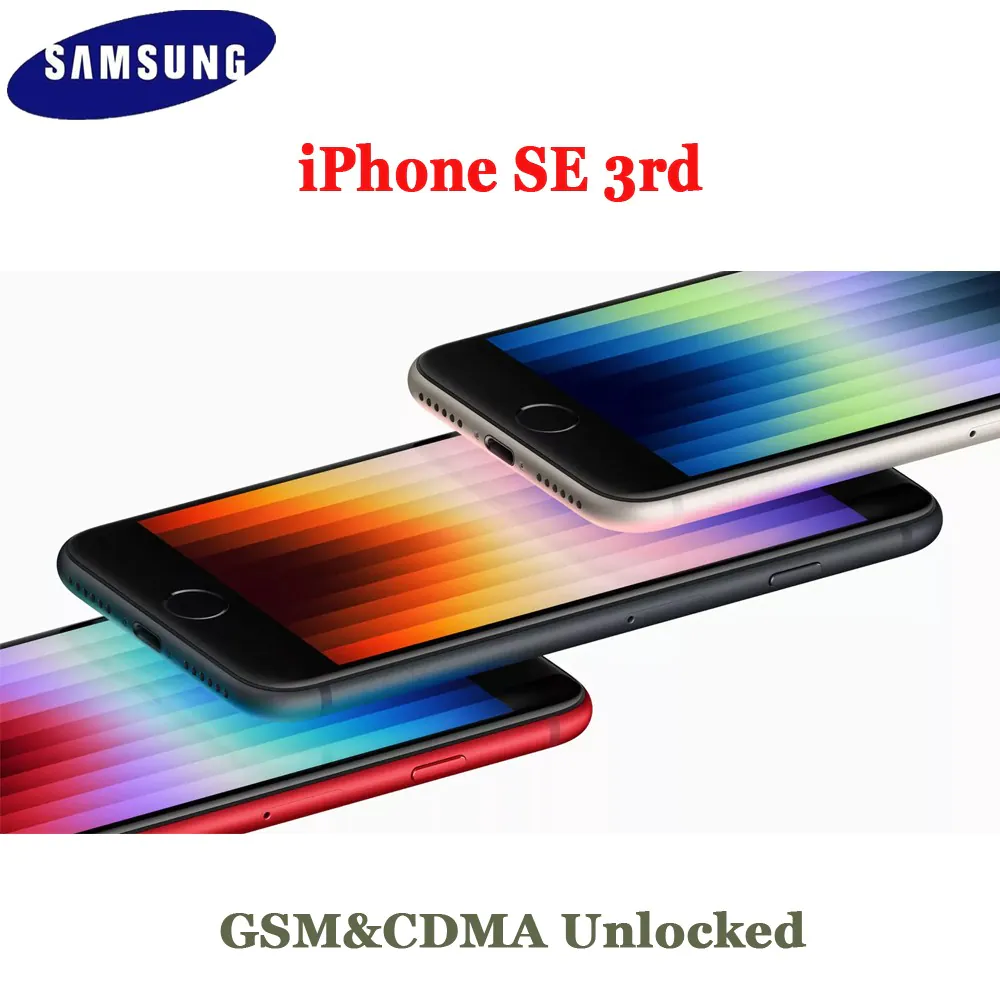 NEW SEALED* Apple iPhone SE 3rd Gen (2022) 5G 128GB Unlocked GSM+CDMA Smartphone