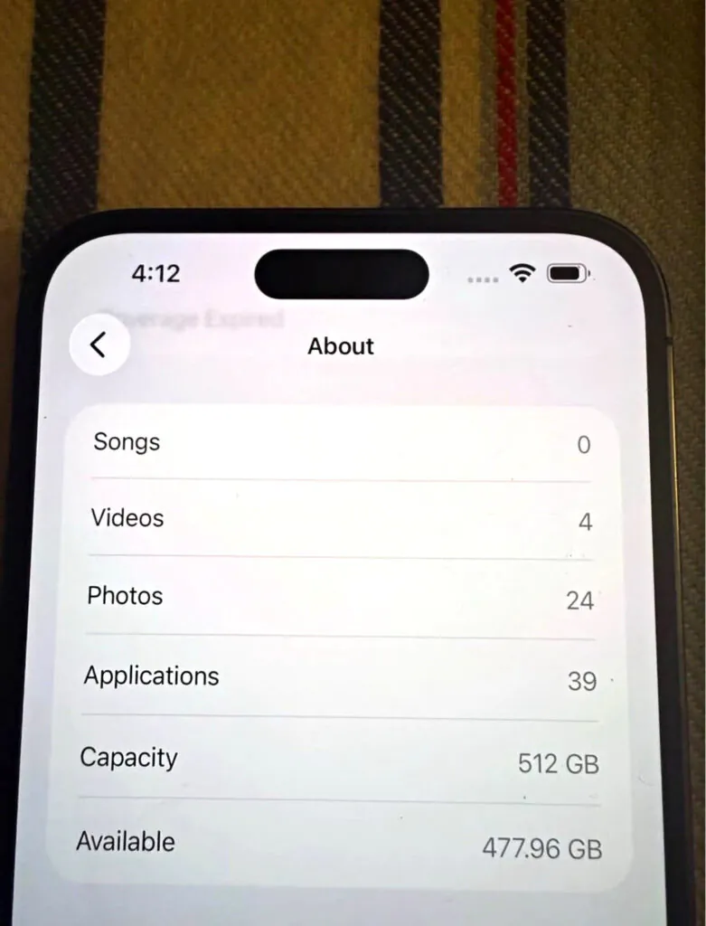Apple iPhone 14 Pro Max 512GB Black iOS Smartphone 48MP Camera