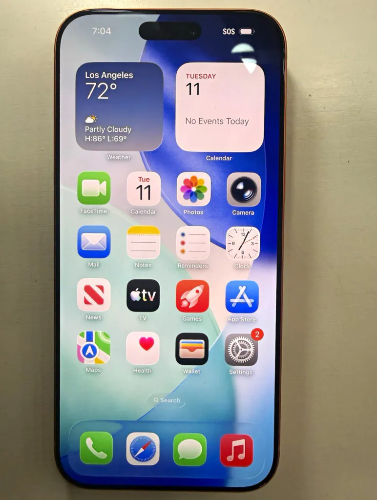 Apple iPhone 17 Pro Max 256GB Orange Unlocked iOS 12MP Bar Smartphone