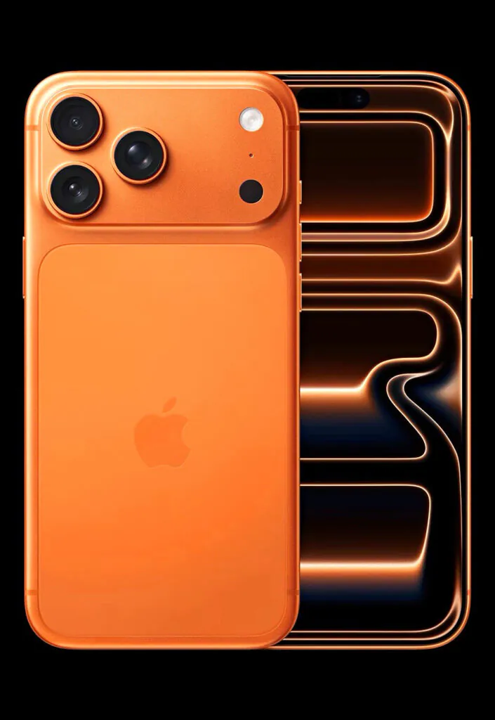 Apple iPhone 17 Pro Max 256GB Orange 6.9in Unlocked iOS Smartphone
