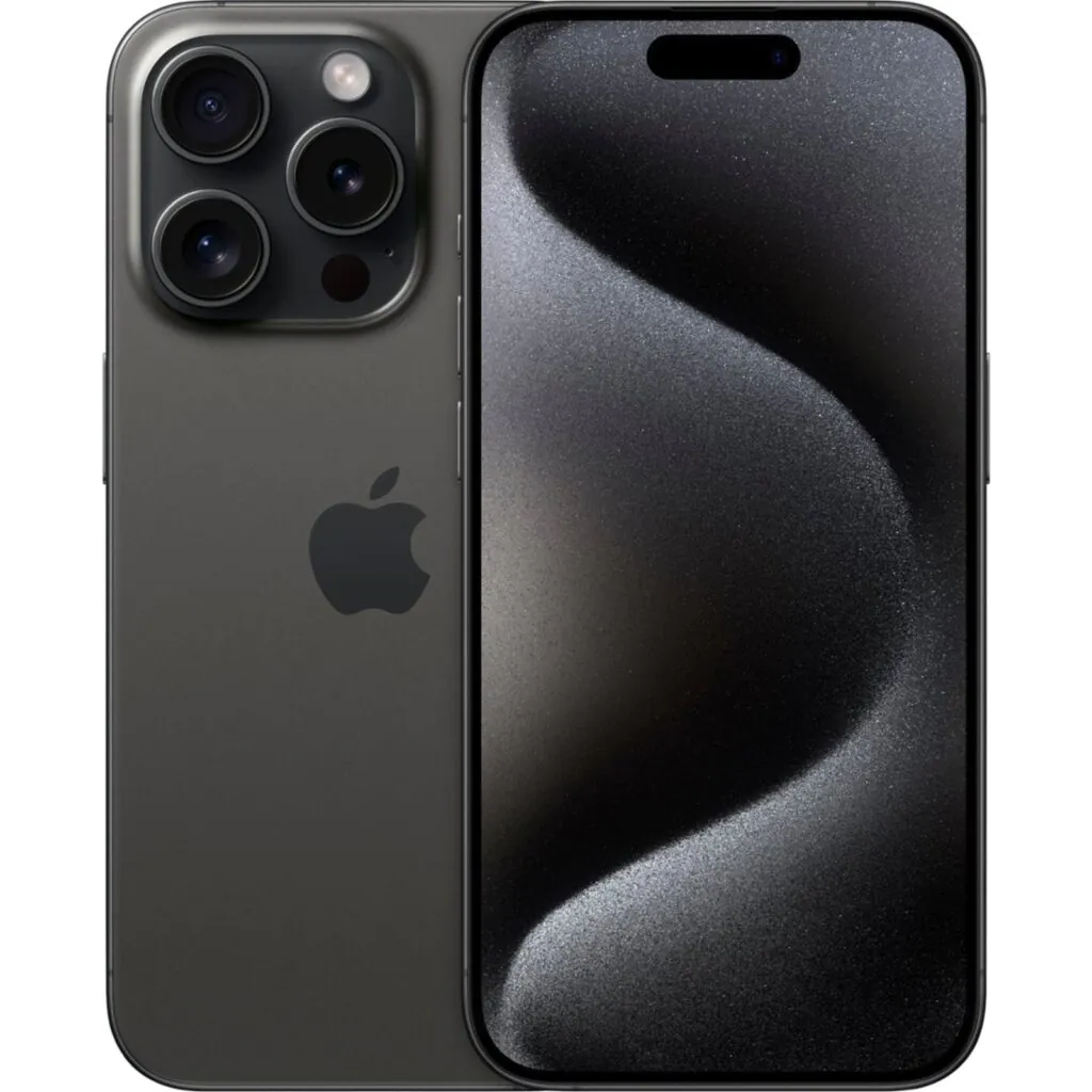 Apple iPhone 15 Pro Max 256GB GSM/CDMA Unlocked – Black Titanium – Very Good