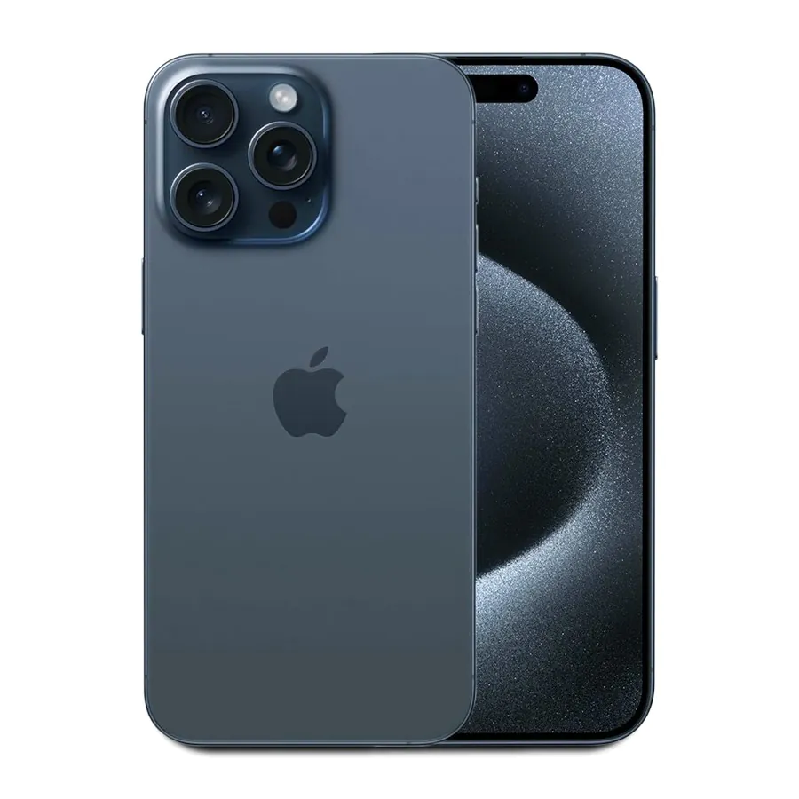 Apple iPhone 15 Pro Max 256GB Unlocked 6.7″ (Blue Titanium) – A2849 w/Warranty