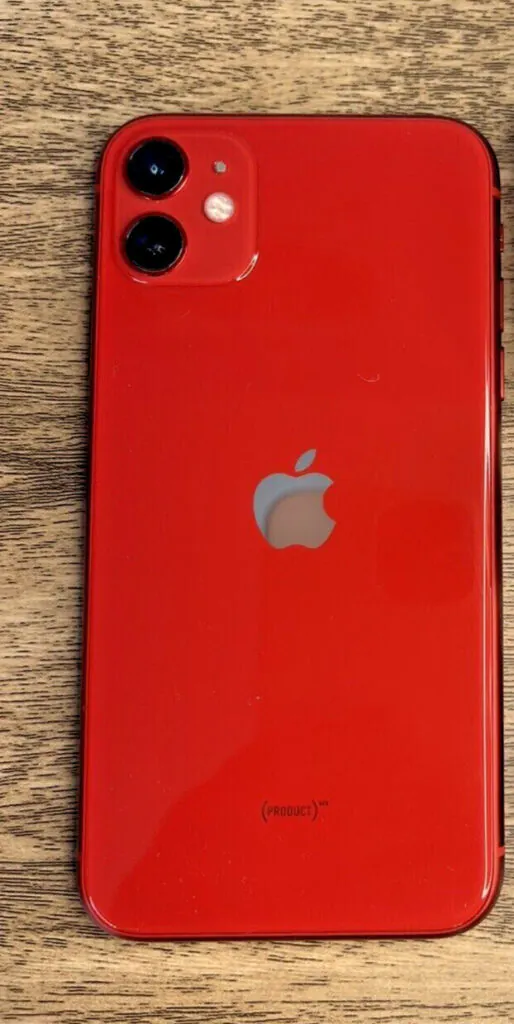 Apple iPhone 11 (PRODUCT) RED – 64GB (Factory Unlocked) – No Face