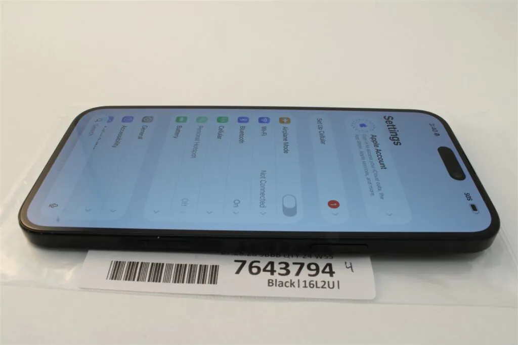 Apple iPhone 16 Plus 256GB Black – Unlocked AT&T T-Mobile Verizon 7643794