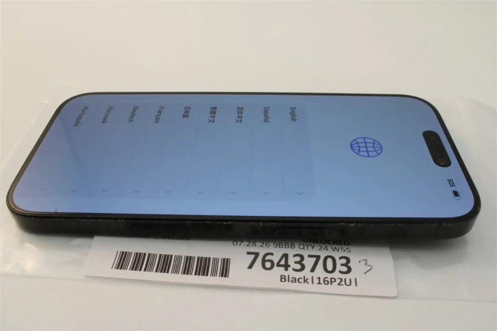 Apple iPhone 16 Pro 256GB Black – Unlocked AT&T T-Mobile Verizon 7643703
