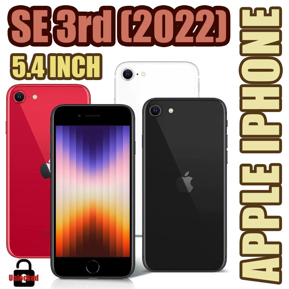 【NEW】Sealed Apple iPhone SE 3rd 5G 2022 64/128/256GB UNLOCKED ALL COLORS &MEMORY