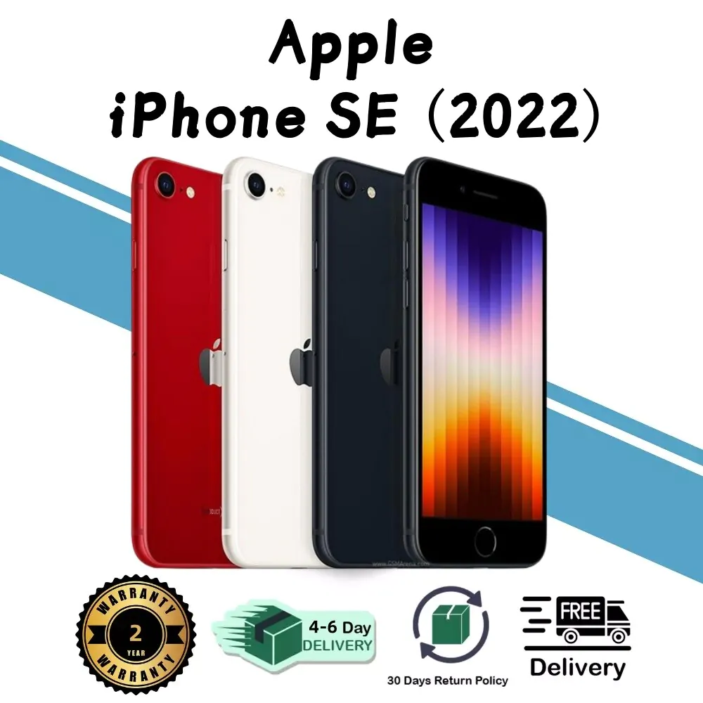 New sealed❖Apple iPhone SE 3rd 5G 2022 64/128/256GB 4.7″(FULLY UNLOCKED)2 yr wty