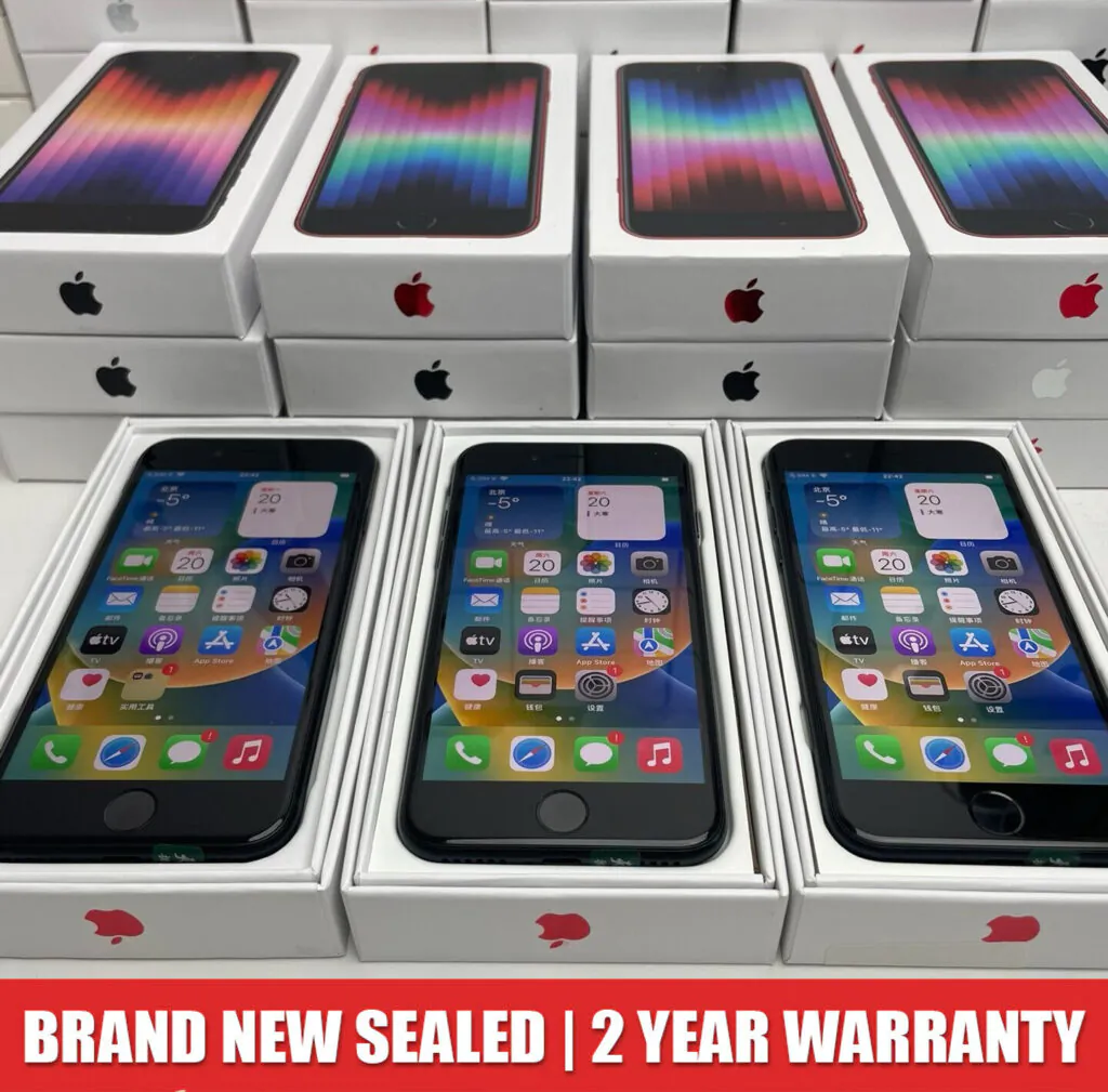 New Apple iPhone SE 2022 3rd Gen 5G 64G/128GB 256GB US Unlocked iOS Smartphone