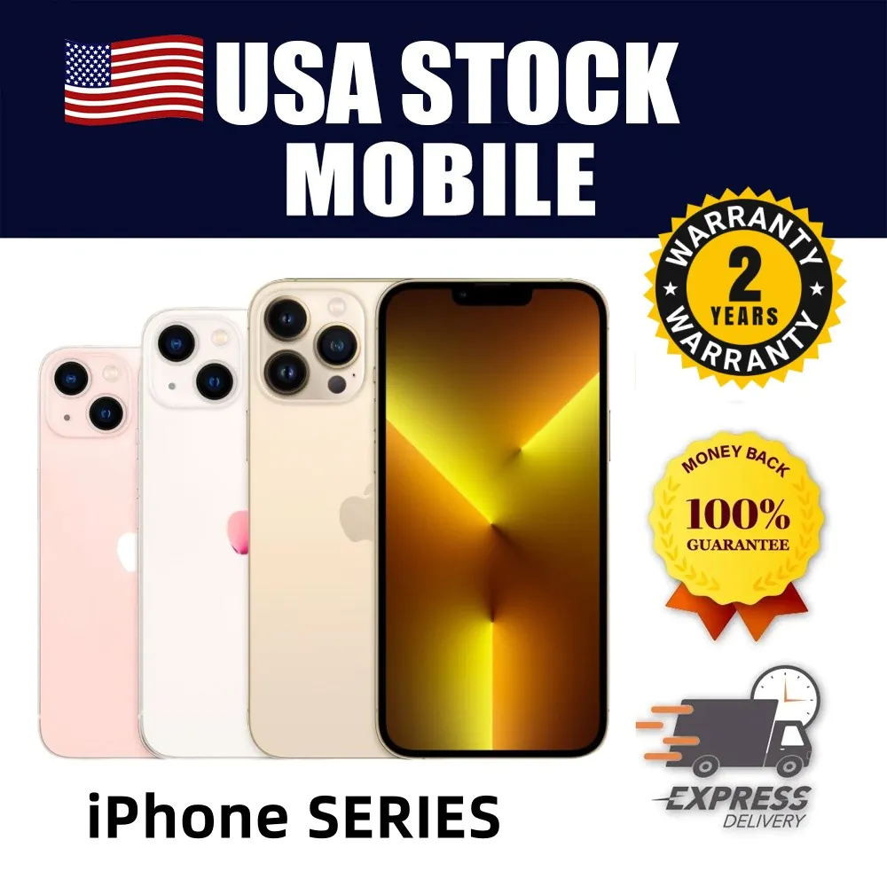 New in Apple iPhone 13 mini/13/13 Pro max 5G 128/256/512G Unlocked Fast shipping