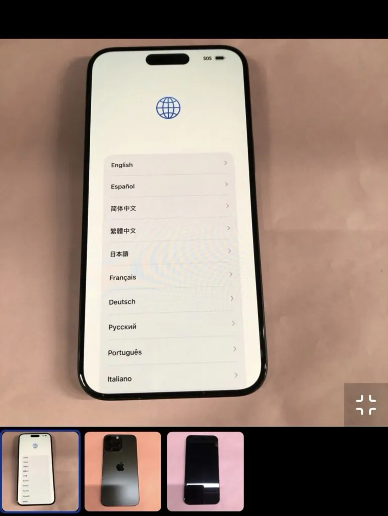 IPHONE 15 PRO Max Blue Titanium 256GB-USA Unlocked